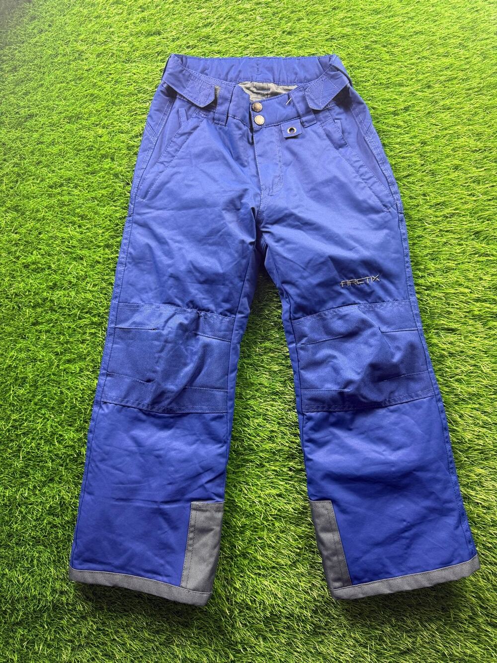 Arctix Youth Small Snow Pants Blue 5K Insulated Reinforced Knee Ski Snowboarding